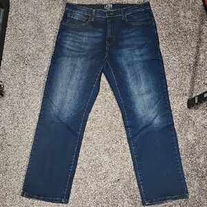 Lazer Straight Fit Blue Jeans Mens Size 34x30 Like New